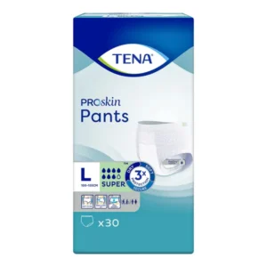 TENA Pants ProSkin Super L (100-135 cm) majtki chłonne 30 sztuk