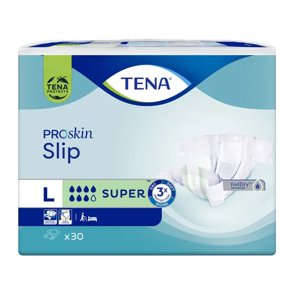 TENA Slip ProSkin Super L pieluchomajtki 30 sztuk