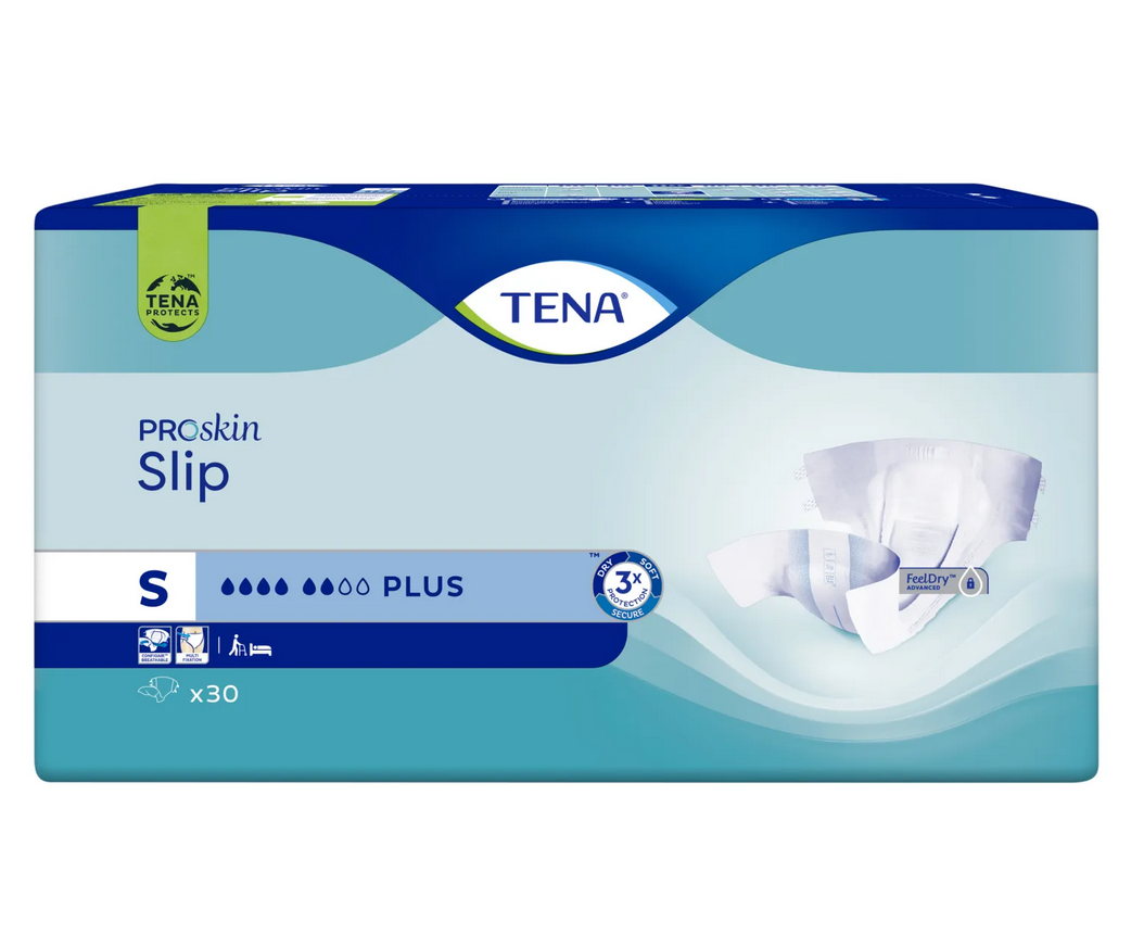TENA Slip ProSkin Plus S pieluchomajtki 30 sztuk