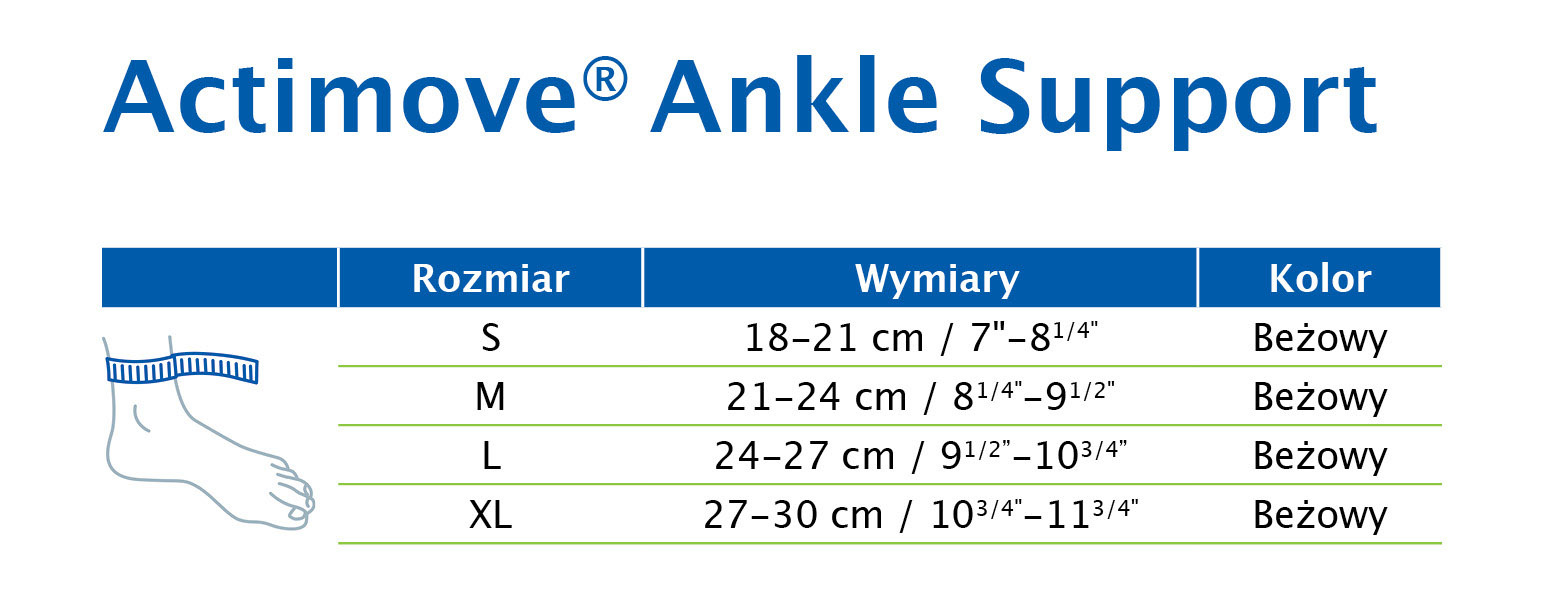 Opaska stawu skokowego Actimove ES Ankle Support - obrazek 7