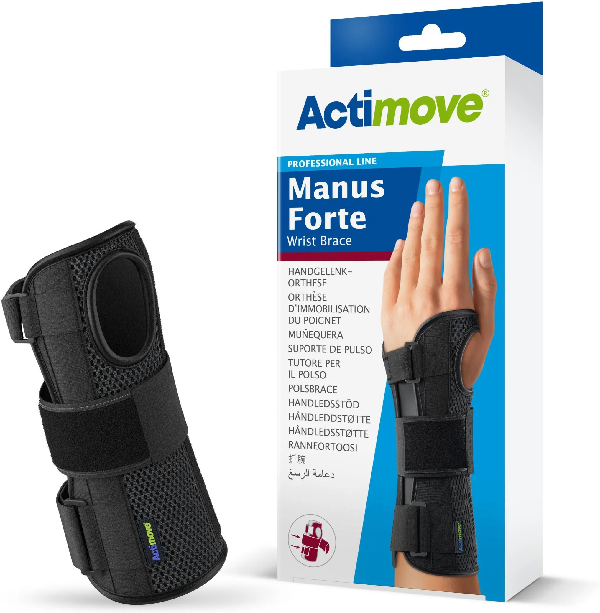 Orteza nadgarstka Actimove PL Manus Forte - obrazek 2
